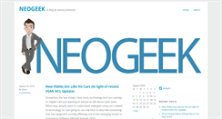 Desktop Screenshot of neogeek.net