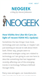 Mobile Screenshot of neogeek.net